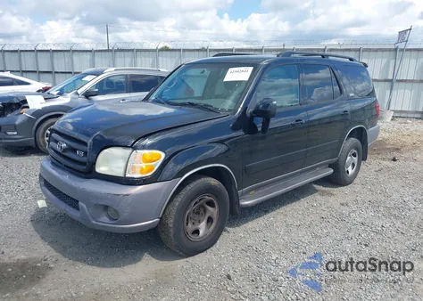 2001 Toyota Sequoia Sr5 V8 z USA, uszkodzony, nr VIN 5TDZT34A71S014690